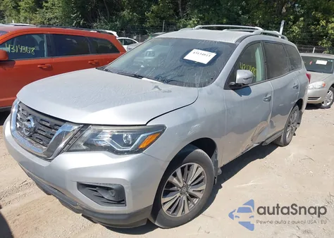 2017 Nissan Pathfinder S from USA, damaged, VIN 5N1DR2MMXHC629013